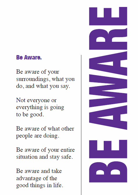 Be Aware